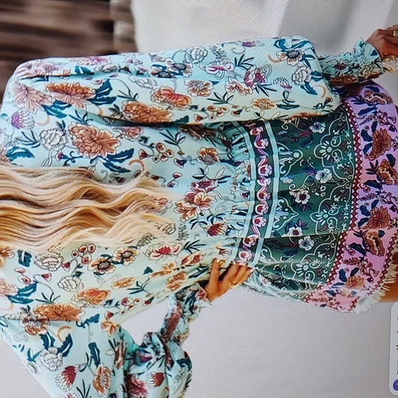 NWT/NIP Boho Blouse - Picture 3 of 3